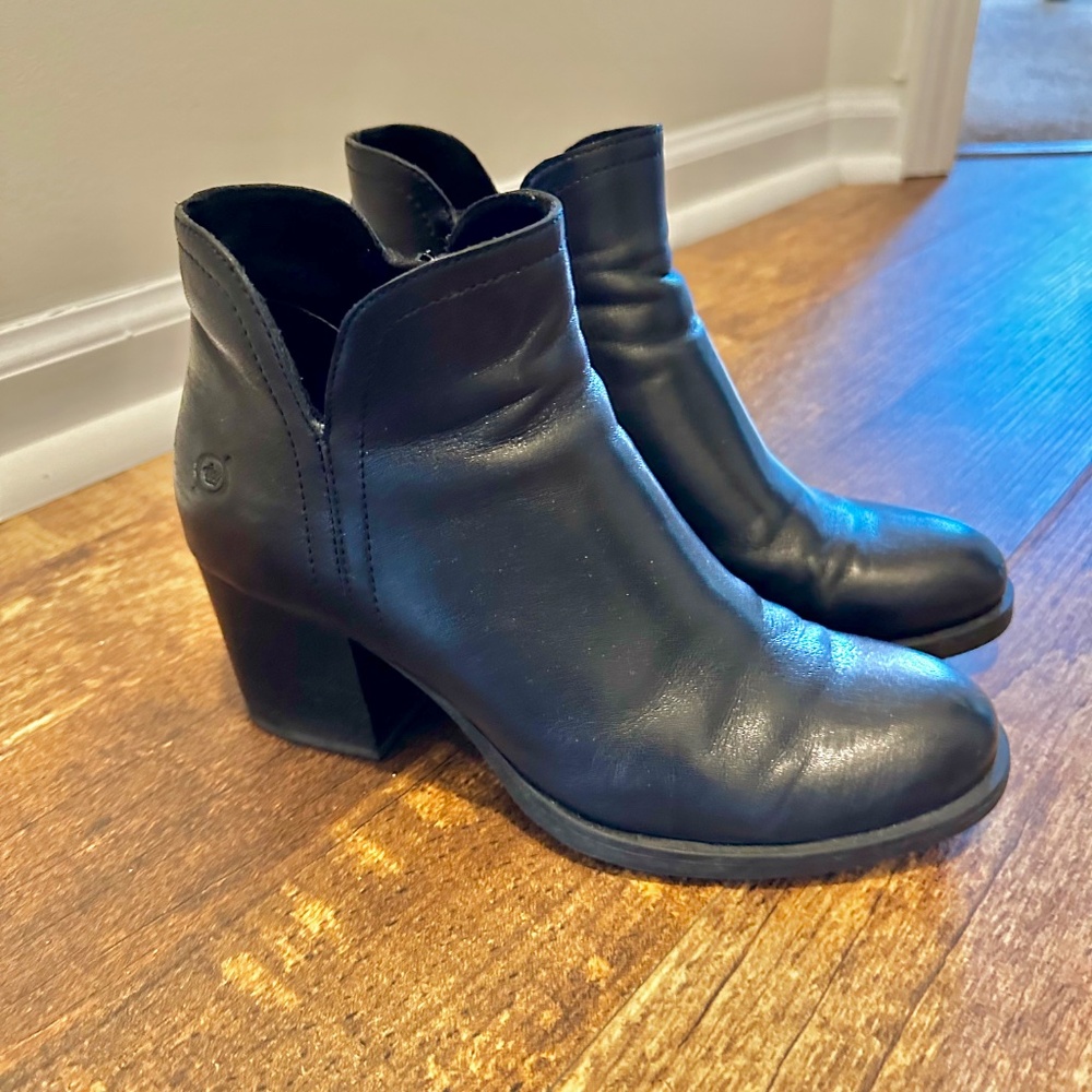 Women Born Leather Olivia Booties
